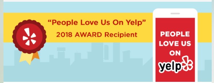 Yelp Award Recipient