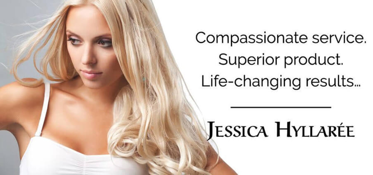 Wigs and Hair Toppers Raleigh NC Jessica Hyllarée